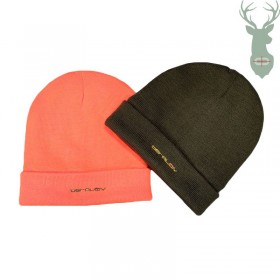 BETALOV zimná pletená čiapka - zelená alebo oranž - GREEN - 