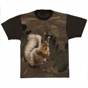 Detské elegantné tričko veverička - Detské elegantné tričko veverička