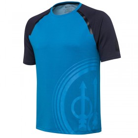 Roundneck Logo tričko - Blue Excell - 