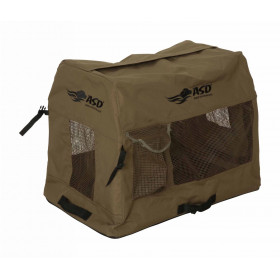 Prepravná taška pre psa ASD Quick Kennel Marsh Brown - Medium - 