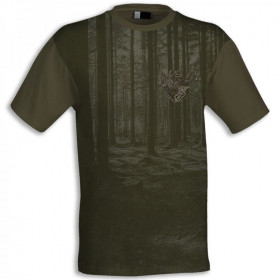 Elegantné tričko s krátkym rukávom ručiaci jeleň WildZone - Elegantné tričko s krátkym rukávom ručiaci jeleň WildZone