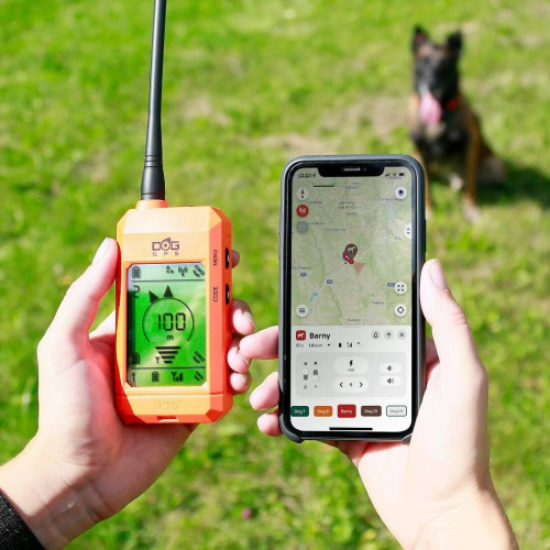 Obrázok číslo 10: Satelitný GPS obojok Dogtrace DOG GPS X30TB - s výcvikovým modulom a zvukovým lokátorom
